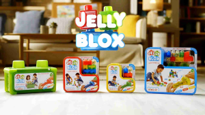 Jelly Blox Farm Set Building Toy from 2 Years with 10 / 18 / 20 / 30 pcs Sensory Building Blocks Stretchy Soft Flexible