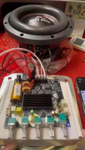 แอมป์ Tb21f แท้ชิปใหญ่โมเต็ม เบสแน่น กลางแหลมใสๆ