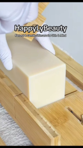 Natural Soybean Soap 100g – Gentle Moisturizing Face & Body Wash for Sensitive Skin | Nourishing Cold Process Handmade Soap | HappyLyBeauty
