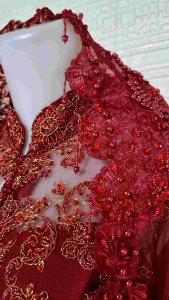 set kebaya pesta kebaya akad nikah kebaya tunik maroon