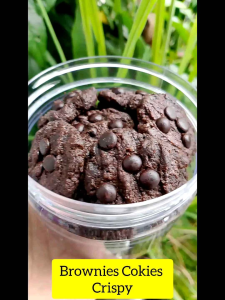 Brownies Cookies Crispy Premium Homemade Lezat dan Bergizi Rasa Coklat harga terjangkau