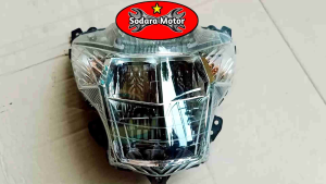 HEADLAMP REPLIKATOR LAMPU DEPAN SATRIA FU 150 FI BARANGNYA BARU ORIGINAL
