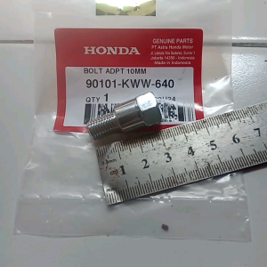 baut dudukan peninggi spion bolt adaptor 10mm adv 150 adv 160 new scoopy k2f scoopy esp genio pcx 160 vario 160 super cup original honda 90101KWW640