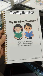 READING TRACKER FILIPINO for Kinder to grade 2