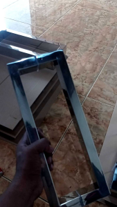 handle pintu kaca adumanis berbahan stenlistell sus304 tebal anti karat dan korosi