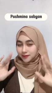 Kerudung Jilbab Hijab Pashmina Diamond Sabyan Remaja 150cm