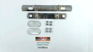 Dudukan Plat Nomer Depan Flexibel Pangkon Bracket Breket Braket Pelat Nomor Nopol Bagian Depan Universal CB GL Mega Pro Megapro Tiger