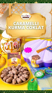 Bellarosa Paket Caramelli Kurma Coklat 2025: Hampers Lebaran Idul Fitri