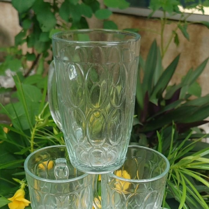 Diskon!!! Gelas Teh 6pcs / Gelas Es Teh Bahan Kaca Serbaguna