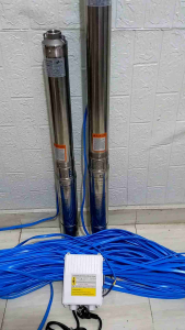 Pompa Satelite Sumersible 3inch 0.5HP&0.75HP+Kabel Siap Pakai