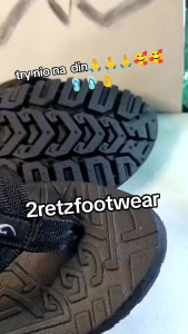 SANDUGO slippers(marikina made)for mens black size6789101112