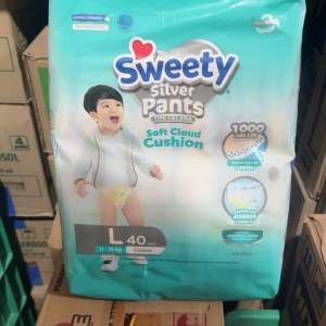 Sweety Silver Pants L40 (11-15kg)