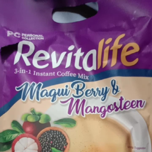 Revitalife 3-in-1 Instant Coffee Mix with Maqui Berry & Mangosteen 20 Sachets