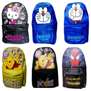 กระเป๋าเป้สะพายหลัง กันน้ำขนาดใหญ่ จุของได้เยอะ พิมลายน่ารัก ทนทาน เหมาะกับการเดินทาง สําหรับนักเรียน ประถม เเละ อนุบาล