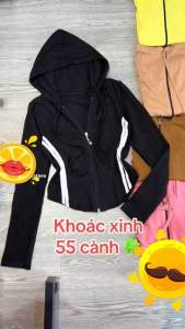 Áo Khoác ủ kem PHỐI VIỀN SỌC HAI BÊN EO TÔN DÁNG NHIỀU MÀU