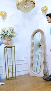 GMTA Couple Lalisa Baju Pasangan Atasan Kemeja Pria dan Gamis Brukat M L Free HIjab Free Belt