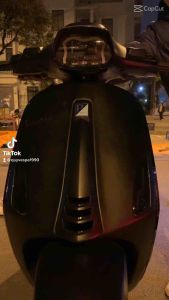 Đèn pha led chữ M cho vespa sprint