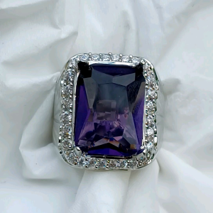 CINCIN BATU KECUBUNG UNGU SUPER KUALITAS