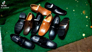 Sepatu pantofel formal Big size pria bally kerja kantor bahan kulit