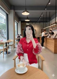 เสื้อเชิ้ต อก38-42นิ้ว เสื้อทำบุญ เสื้อไปวัด เสื้อทำงาน