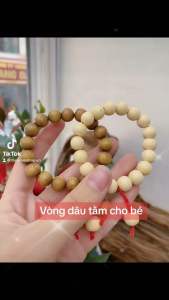 Vòng dâu tằm cho bé bình an tránh xài đẹn giật mình