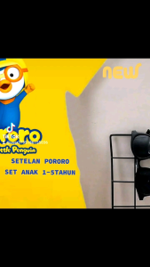 Baju Setelan Anak Bisa COD/SETELAN PORORO ANAK