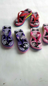 Sandal Anak Wanita Terbaru Wedges Lapis Kuromi