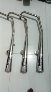 APIDO CHICKEN PIPE FOR YAMAHA YTX 125 with Stopper