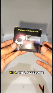 Jalu Stang Motor Variasi Nyala LED Bisa 2 Mode & Jadi Lampu Sein Satu Set Universal Aksesoris Lampu