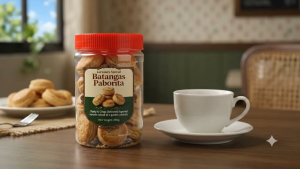 Lorzanos Batangas Special Paborita Biscuits - Golden brown crispy individually wrapped stackable ideal for snacking.