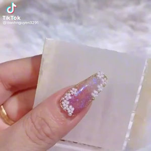 Khay Cham hoa nhí nail siêu HOT