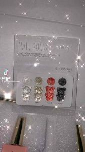 Set Sơn Nhũ Flash Milan 4 Màu Siêu Sáng Cực HOT [ Tặng Bảng Màu Mica Xịn ] [ 𝐓𝐔́ 𝐀𝐍𝐇 𝐍𝐀𝐈𝐋 ]