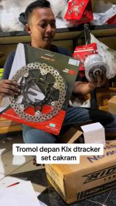 Piringan Cakram Dtracker KLX PNP: Aksesoris Motor KLX & Disk Brake