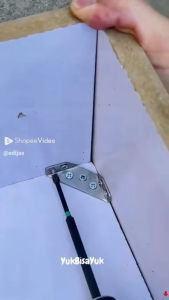 Bracket Siku Ambalan Sudut Kabinet Stainless Steel 201 / Bracket Siku Model Segitiga