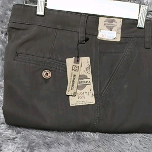 celana pria katun kanvas tebal non strit premium