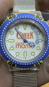 Đồng hồ nam hiệu CHEEK  QUARTZ máy MIYOTA size 36mm Kim đĩa xoay vỏ PLASTIC KẾT HỢP ĐÁY THÉPđáy vít chống nướcdây thép lụa khóa thông minh