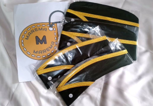 LIS BIASA (BUKAN MAS) Bivak mud perwira TNI /Atribut dinas militer / topi dinas /  topi mud / pama / pamen / Pati TNI AD AL AU