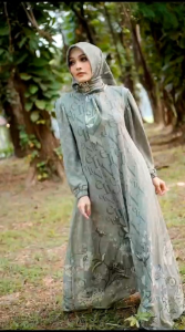 (New) Gamis Syari "ZARA Series" By Elin Merlin
