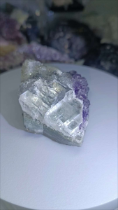 Amethyst Geode Irregular with Calcite