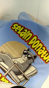 SETELAN BAJU ANAK TULISAN SELAIN DONATUR DI LARANG NGATUR UNTUK USIA 1-10 TAHUN