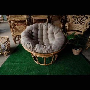 เก้าอี้หวายเรด้าพร้อมเบาะ