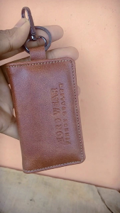 Dompet Gantungan Kunci STNK Mobil dan Motor - Kulit - Cokelat - Egrowear Project Original