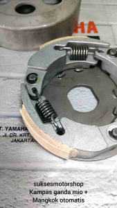 Kampas otomatis ganda assy + mangkok ganda yamaha nouvo mio sporty smile fino karbu mio soul lama