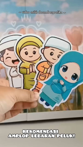 Amplop Lebaran 3D / Amplop Peluk 2025 / Amplop Lebaran Lucu / Amplop Lebaran unik / Amplop Lebaran Viral / Amplop Viral/ Amplop Selip