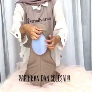 Inner Ninja Basic Malay Bahan Kaos Rayon Premium//Ninja Yuro//Dalaman Ninja//Ciput//Dalaman Kerudung.