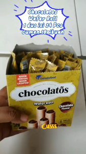 chocolatos roll stick full coklat 1 dus isi 24