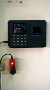 พร้อมส่งจาก กทม เครื่องสแกนลายนิ้วมือ เครื่องบันทึกเวลาทำงาน Standalone Fingerprint Time