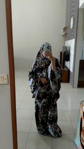 GRATIS ONGKIR MUKENA DEWASA MOTIF BUNGA/MUKENA MASA KINI