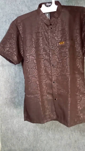 Baju Koko Lengan Pendek Sultan Embos Terbaru 2024