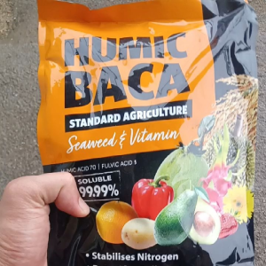 Phân bón hữu cơ Humic baca gói 1 kg sử dụng chăm sóc cây trồng phát triển toàn diện